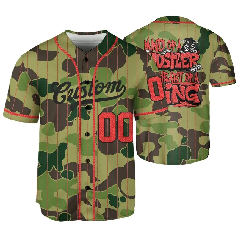 AM 90 Duck Camo NastyJamz Jersey Match Hustler Heart King One Size Text