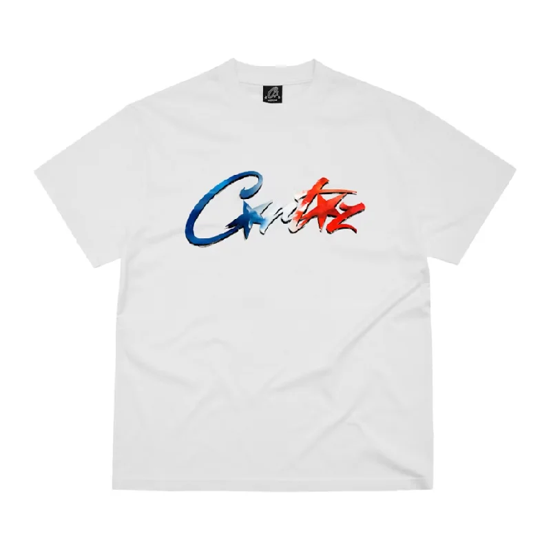 Corteiz Francais Allstarz Tee White