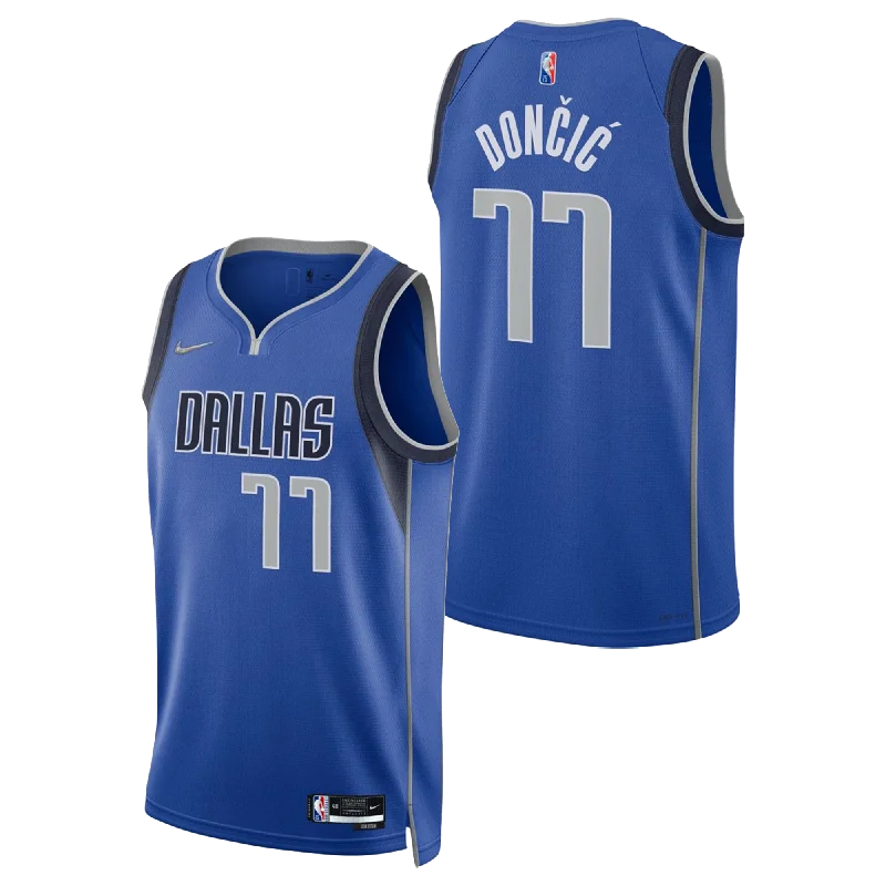 DALLAS MAVERICKS YOUTH LUKA DONČIĆ DIAMOND ICON SWINGMAN JERSEY