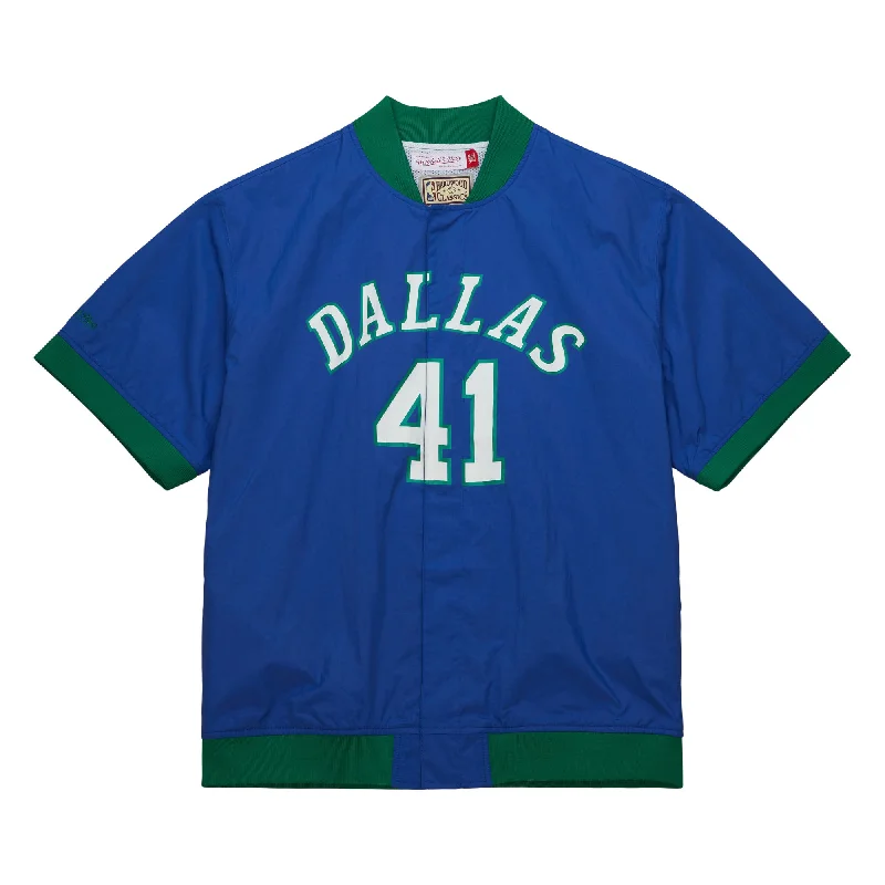 DALLAS MAVERICKS MITCHELL & NESS WARM UP JACKET