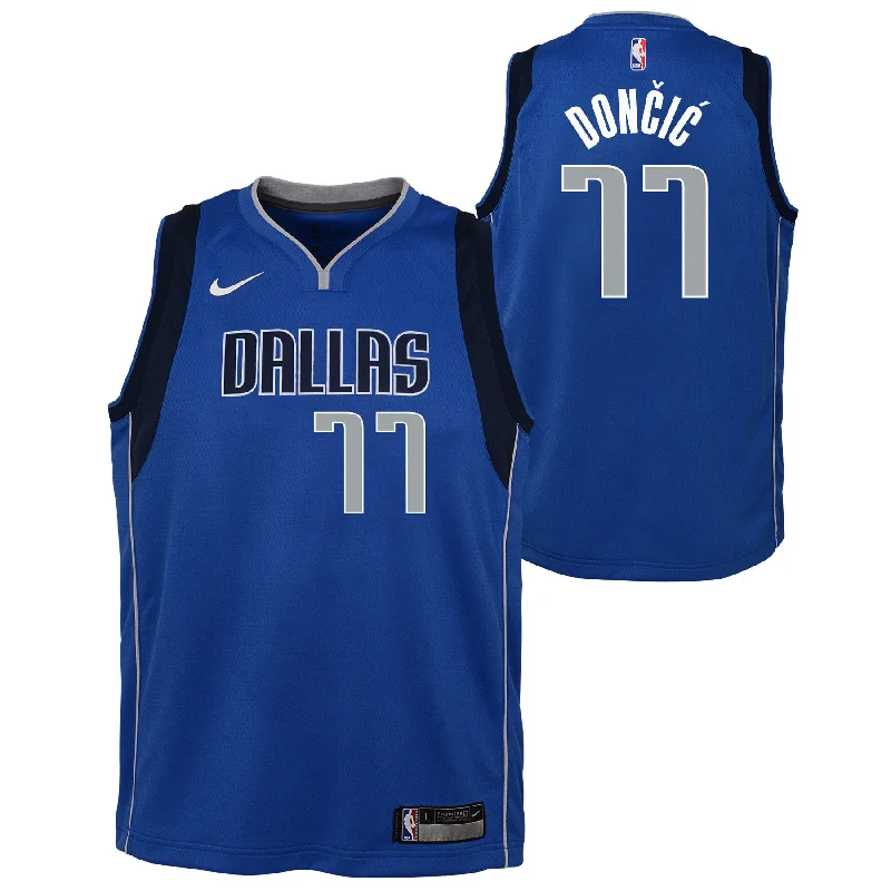 DALLAS MAVERICKS YOUTH DONČIĆ ICON SWINGMAN JERSEY