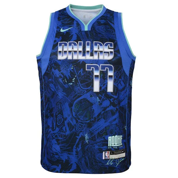 DALLAS MAVERICKS YOUTH NIKE LUKA DONČIĆ ROOKIE OF THE YEAR SWINGMAN JERSEY