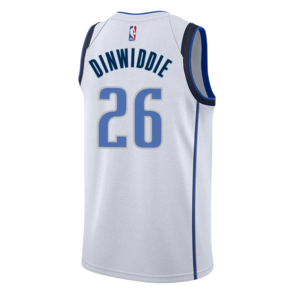 DALLAS MAVERICKS SPENCER DINWIDDIE ASSOCIATION SWINGMAN JERSEY