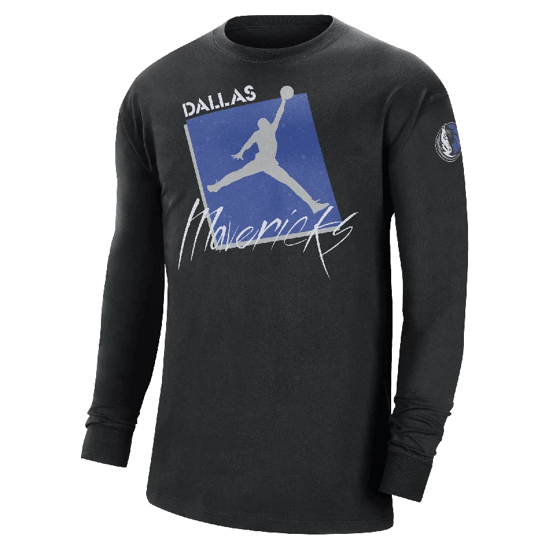 DALLAS MAVERICKS JORDAN COURTSIDE MAX90 LONGSLEEVE TEE