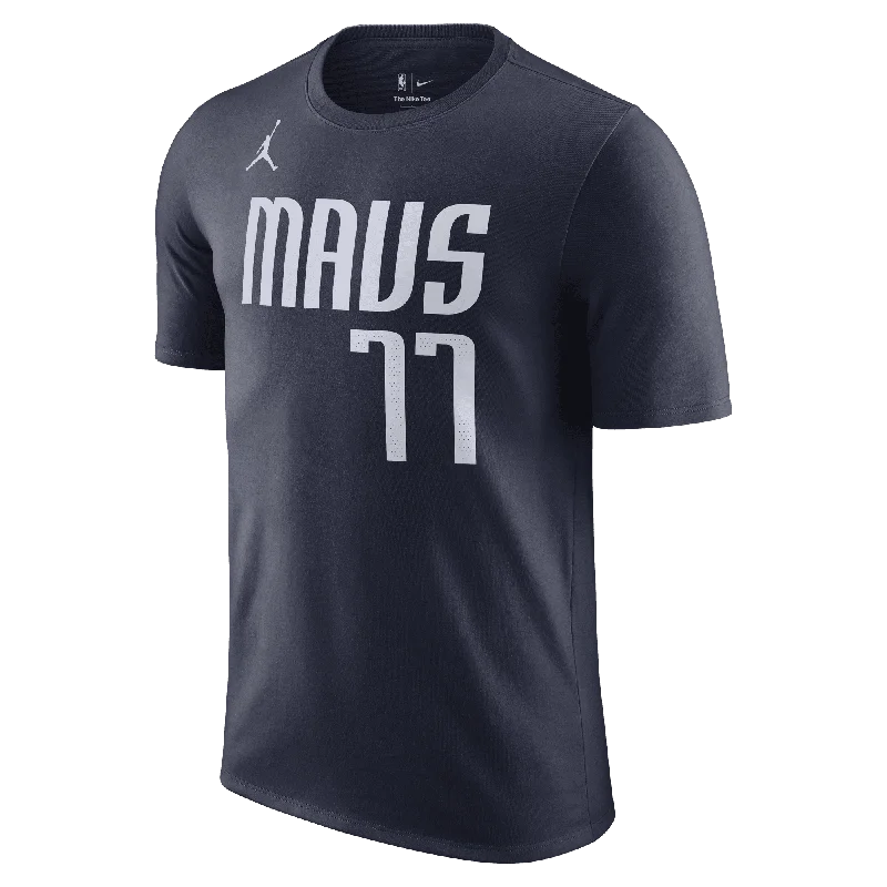 DALLAS MAVERICKS JORDAN STATEMENT DONČIĆ NAME & NUMBER TEE