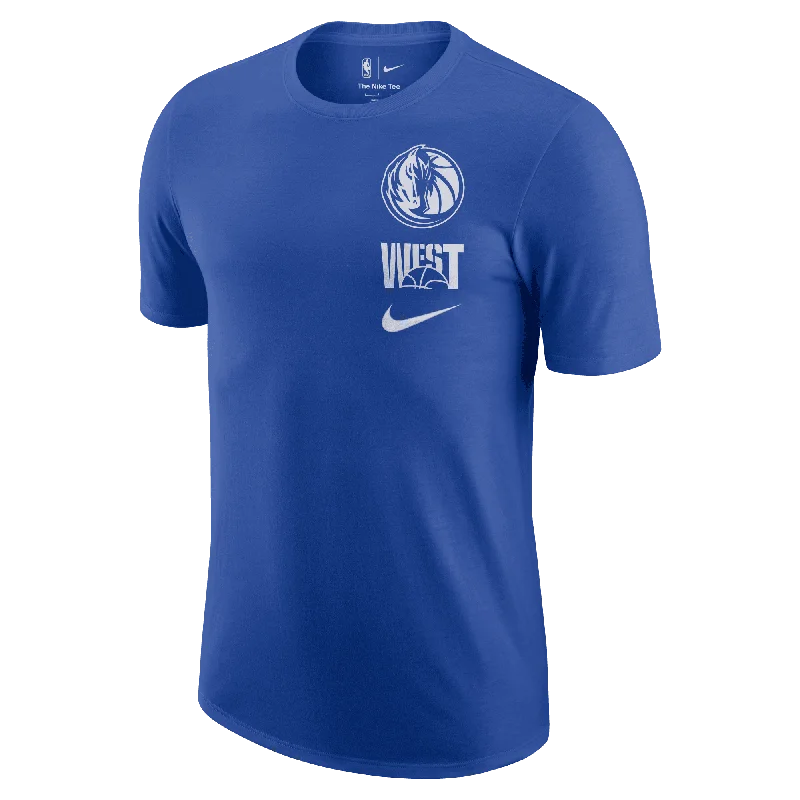 DALLAS MAVERICKS NIKE COURTSIDE VS BLOCK TEE