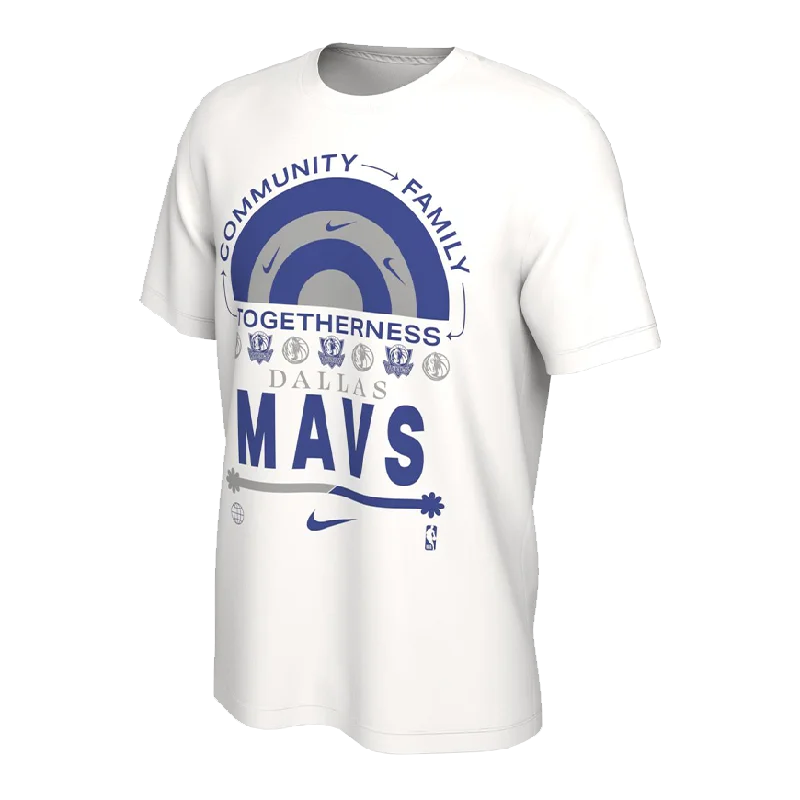 DALLAS MAVERICKS NIKE UNITED SHORT SLEEVE TEE