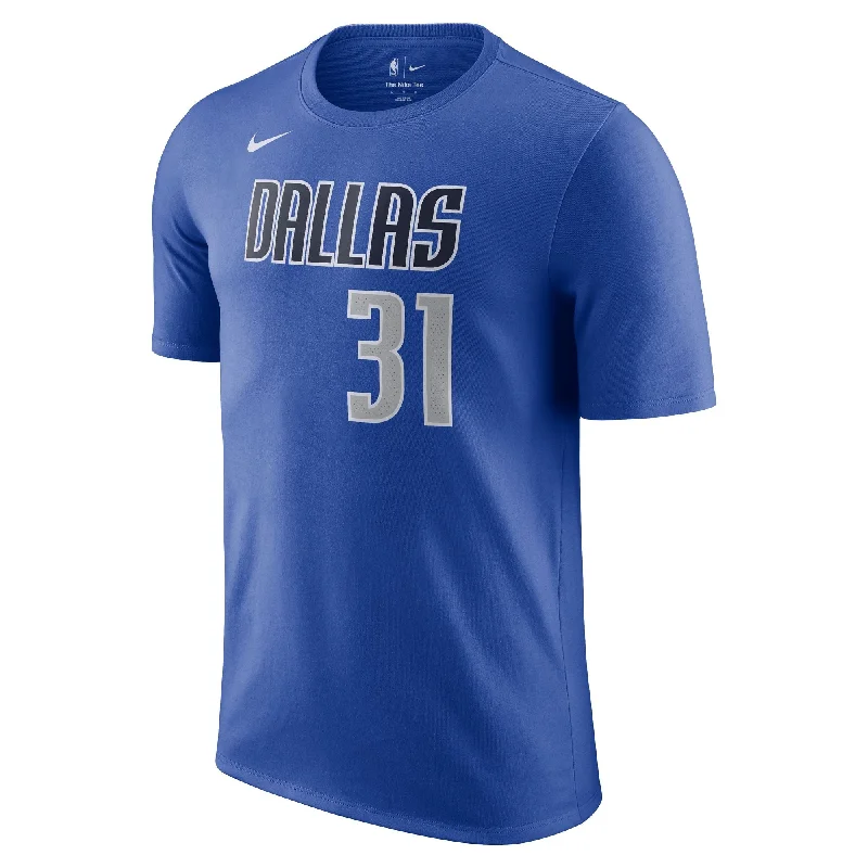 DALLAS MAVERICKS KLAY THOMPSON NIKE ICON NAME & NUMBER TEE