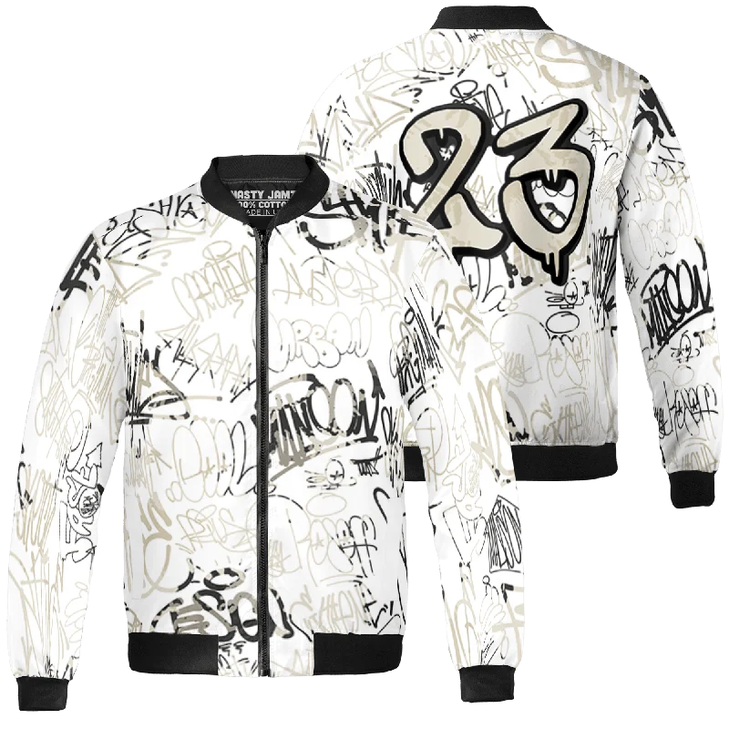 NastyJamz Gratitude 11s Jacket Match 23 Hiphop Graffiti Pattern All-Over Print