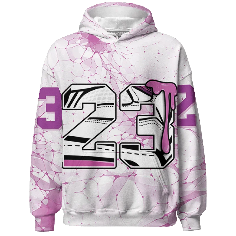 NastyJamz GS Hyper Violet 4s Hoodie Match 23 Sneaker All-Over Print