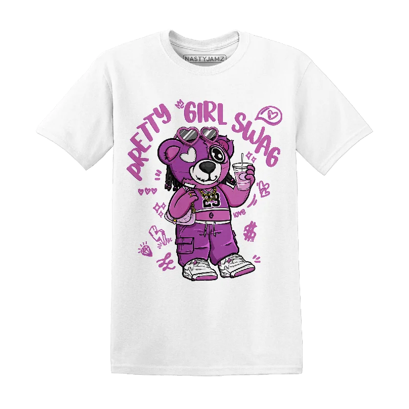 NastyJamz GS Hyper Violet 4s T-Shirt Match Pretty Girl Swag BER