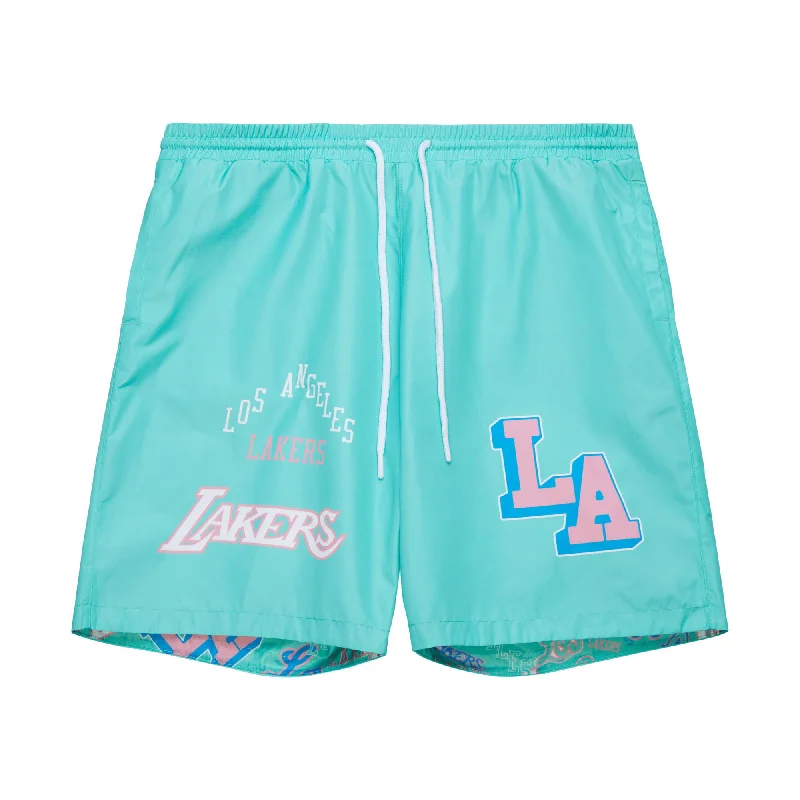 Lakers Stateside Pastel Reversible Shorts