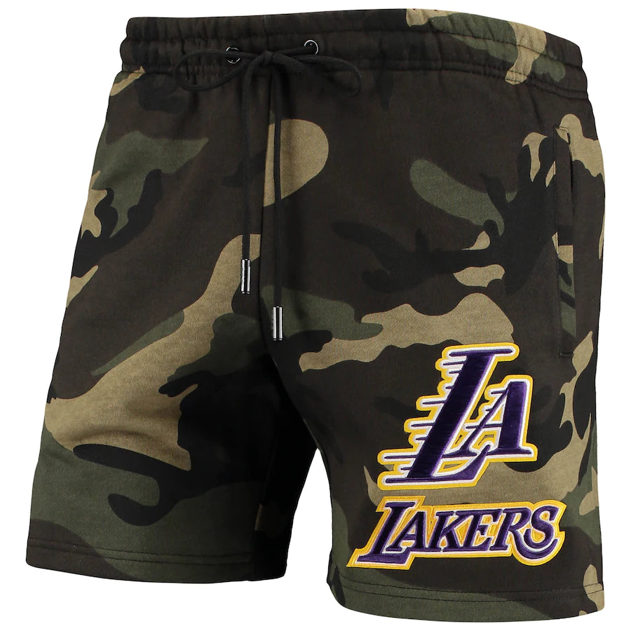 Los Angeles Lakers Pro Standard Camo Team Shorts