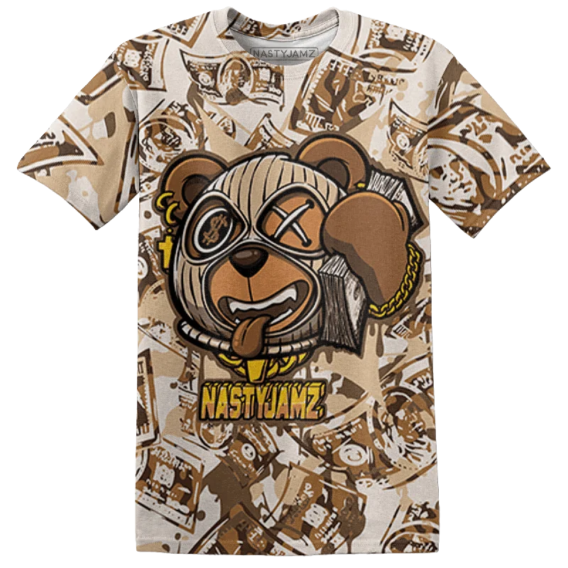 NastyJamz Palomino 3s T-Shirt Match Money Motive BER All-Over Print