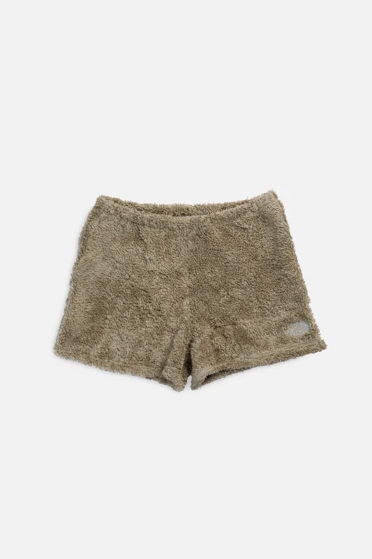 Rework North Face Fuzzy Shorts - L