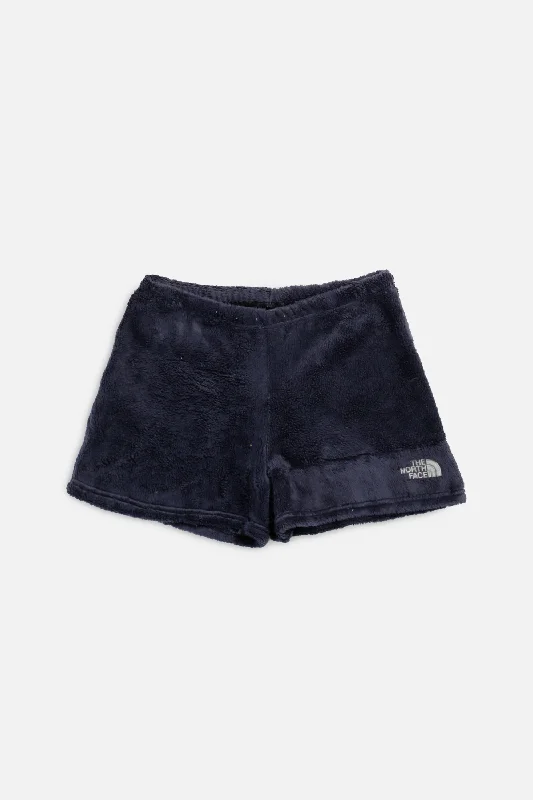 Rework North Face Fuzzy Shorts - M