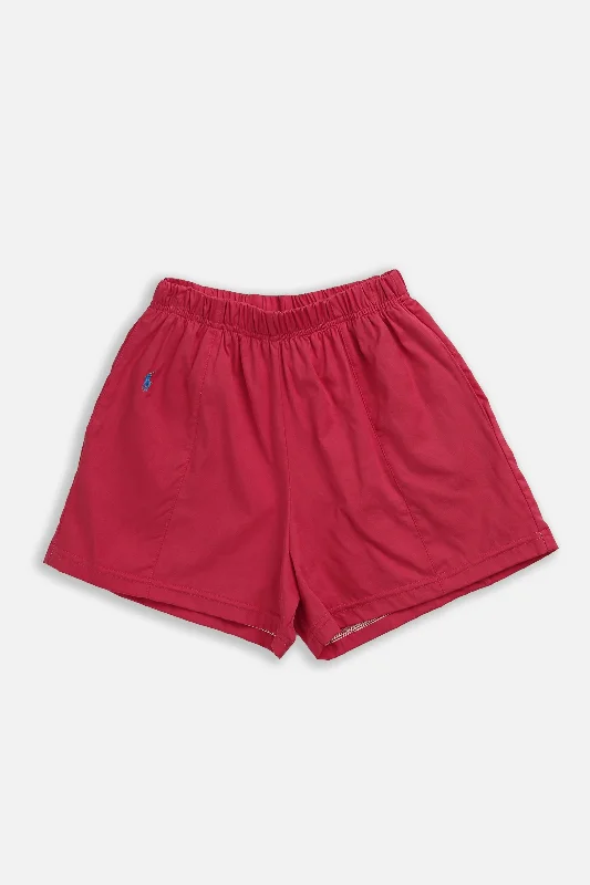 Rework Oxford Mini Boxer Shorts - XS