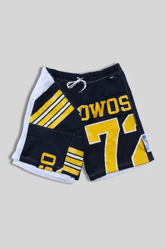 Unisex Rework Wolverines Jersey Shorts - Women-L, Men-M