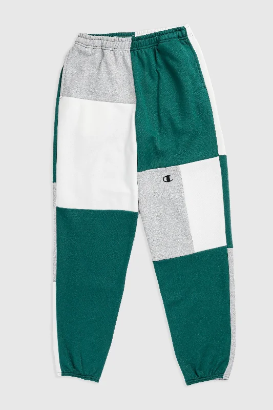 Unisex Rework Champion Patchwork Sweatpants - S