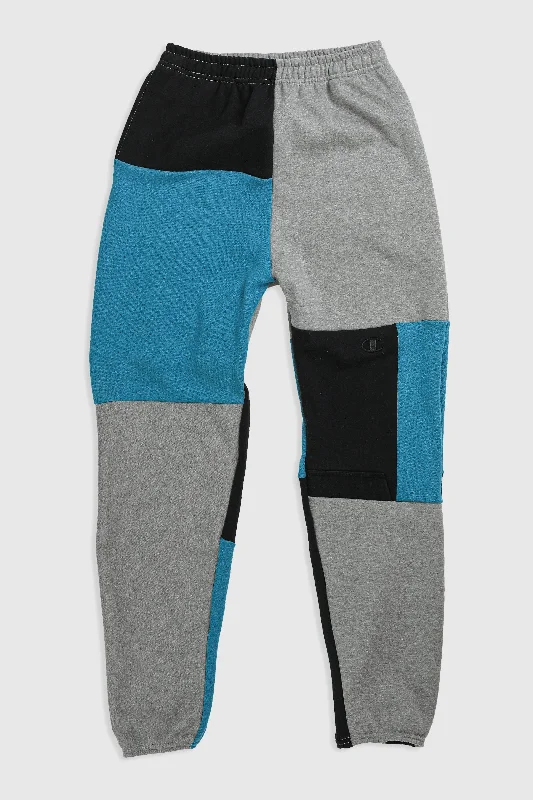 Unisex Rework Champion Patchwork Sweatpants - XS