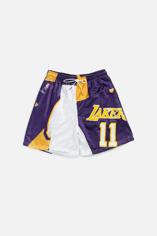 Unisex Rework LA Lakers NBA Jersey Shorts - L