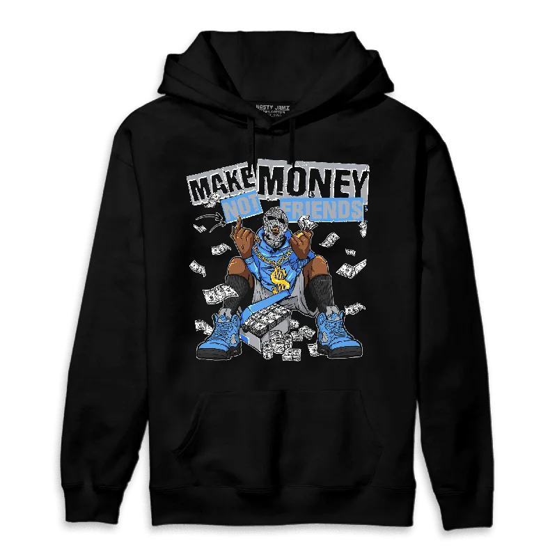 NastyJamz University Blue 5s Hoodie Match Make Money Not Friends