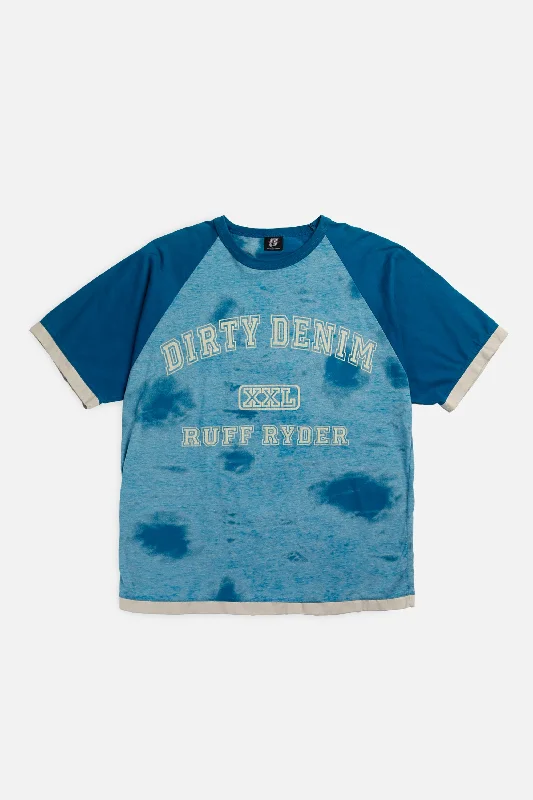 Vintage Ruff Ryders Dirty Denim Tee - M