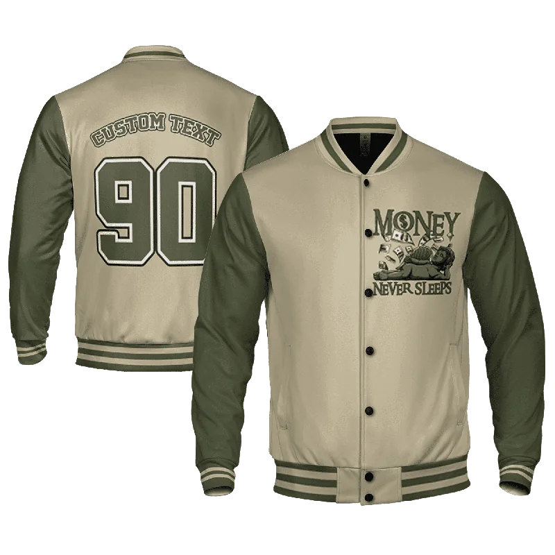 AM 1 Essential Premium NastyJamz NastyJamz Varsity Match Money Never Sleeps