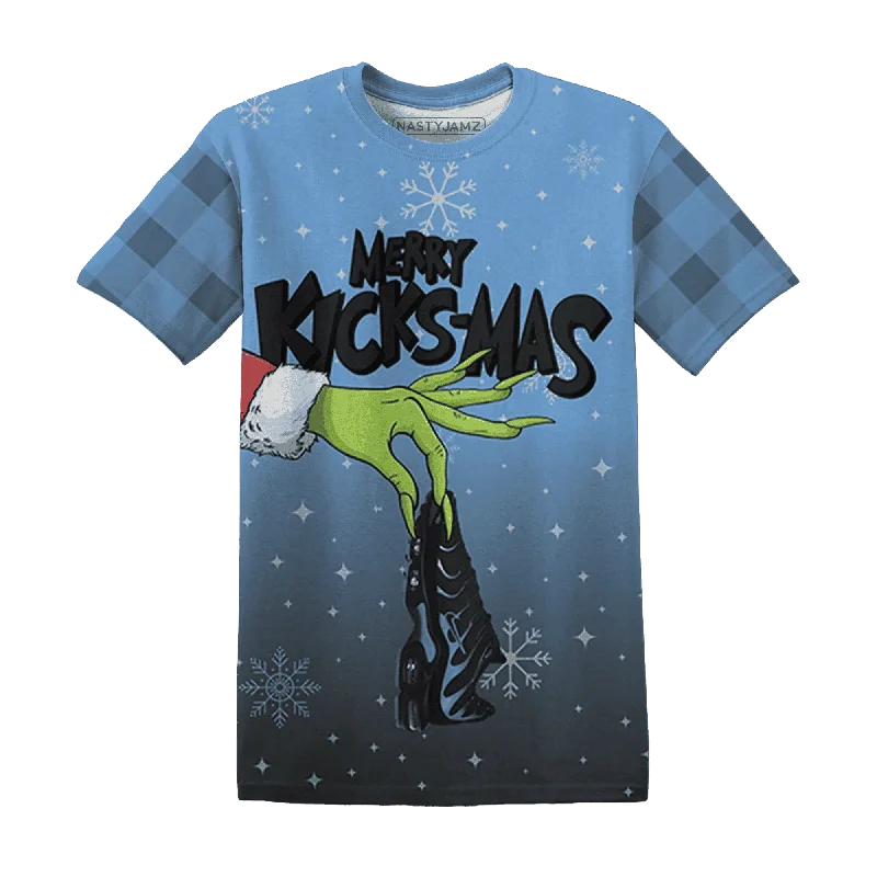 AM Plus Black Univercitii Blue NastyJamz T-Shirt Match Merry Kicksmas All-Over Print