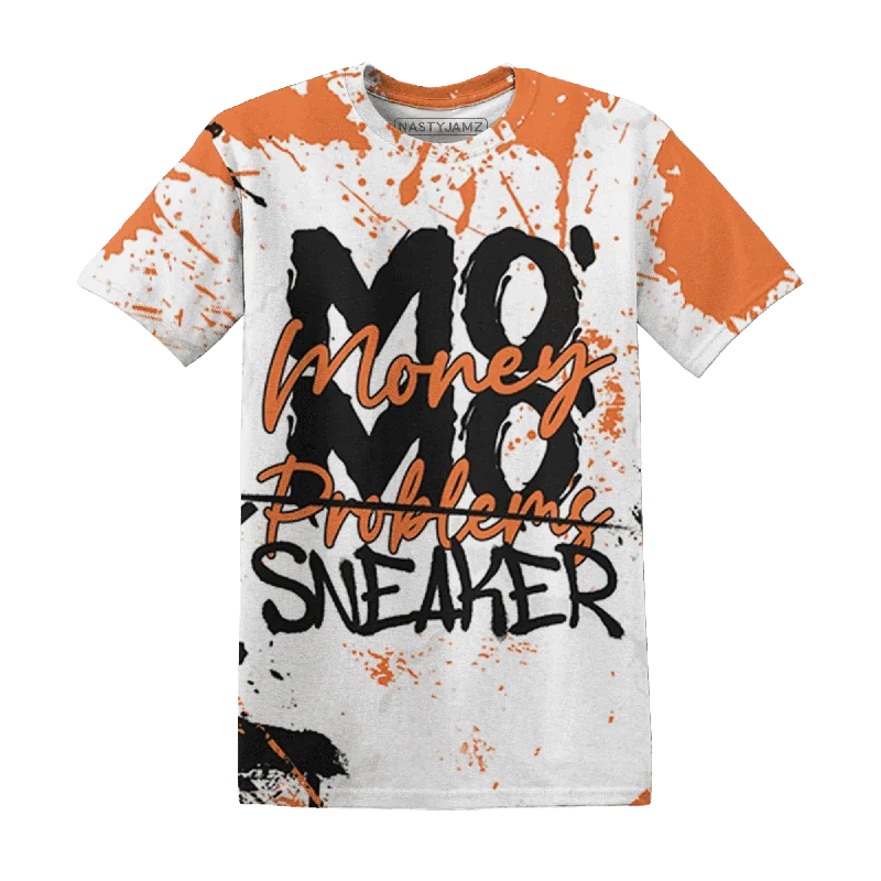 NastyJamz AM TW White Orange T-Shirt Match MO sneaker All-Over Print