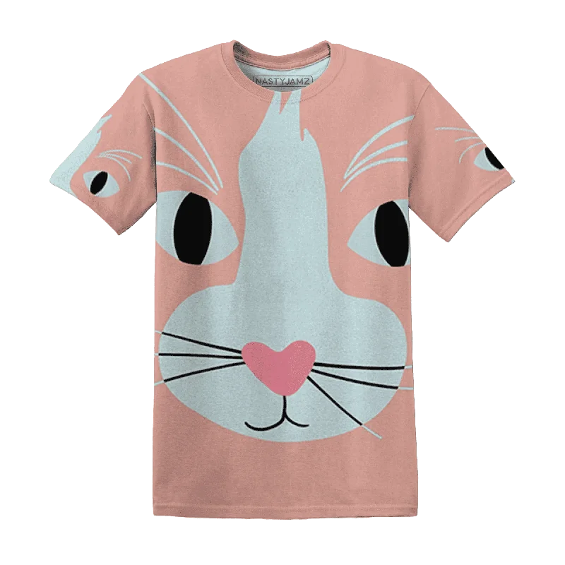 Dunk Low Glacier Blue Arctic Orange NastyJamz T-Shirt Match Meow All-Over Print