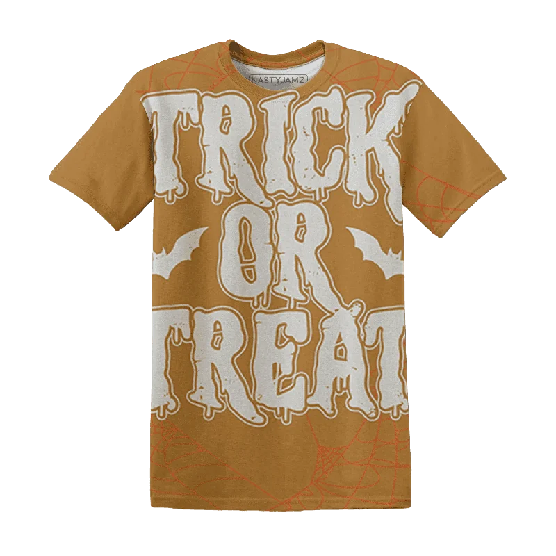 Dunk Low Retro Wheat Orange NastyJamz T-Shirt Match Trick Or Treat All-Over Print