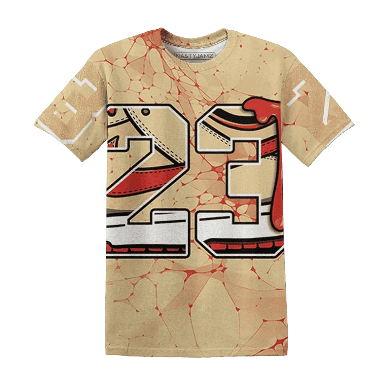 Dunk Strawberry Waffle NastyJamz T-Shirt Match 23 Sneaker All-Over Print