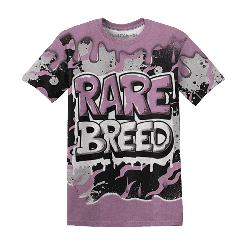 Orchid Neutral Grey Black White 4s NastyJamz T-Shirt Match Rare Breed Drippin All-Over Print