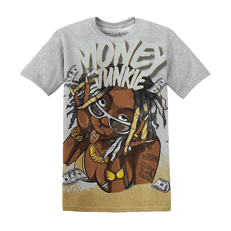 NastyJamz Paris Cement Olympics 6s T-Shirt Match Money Junkie All-Over Print