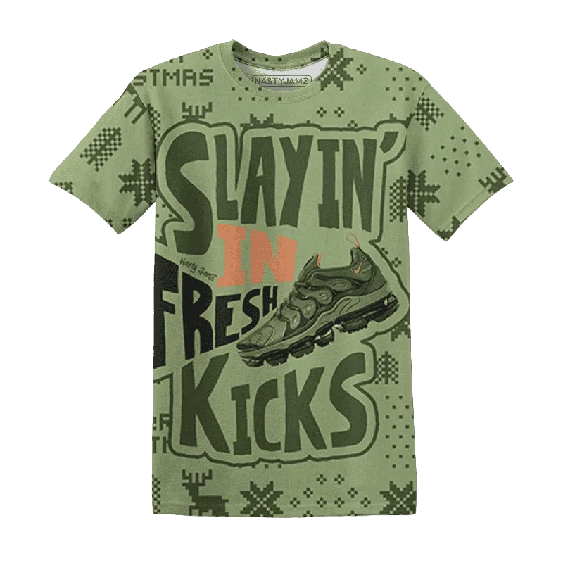 VaporMax Alligator NastyJamz T-Shirt Match Slayin Kicks All-Over Print